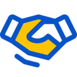 Handshake icon for Koperasi Loan